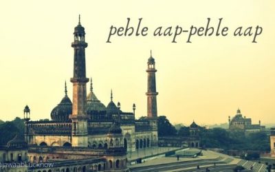 The famous alaap… “Pehle aap-Pehle aap”